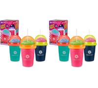 BANDAI - Chillfactor - Mug à granité fourni avec paille - Couleur aléatoire, Vendu à l'unité - Fabrication de Glaces maison - Atelier Cuisine Créatif pour Enfant 3 ans et plus - Atelier Granita