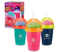 Bandai - Chillfactor - Mug à granité fourni avec paille - Couleur aléatoire, Vendu à l'unité - Fabrication de Glaces maison - Atelier Cuisine Créatif pour Enfant 3 ans et plus - Atelier Granita