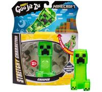 BANDAI CO42959 Heroes de Goo JIT Zu Figurine d'action, Univers Minecraft, Creeper, Serpillère et écraser, Multicolore