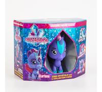 BANDAI, Crystalverse Classic Starlana CU49509 Poupée Multicolore Décorez Votre Licorne avec des Cristaux colorés