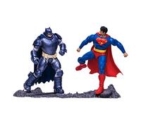 Dc - Superman Vs Armored Batman - Figurine Articulée 18cm
