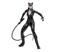 BANDAI - DC Gaming - Figurine Catwoman Gold Label McFarlane 17cm - Batman Arkham City - Catwoman - TM15492