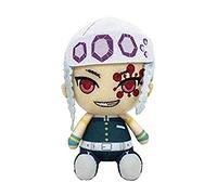 Bandai Demon Slayer Kimetsu no Yaiba Chibi Plush Peluche 15cm, Sunrise (Tengen Uzui)