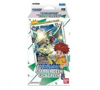 BANDAI- Digimon Card Game-Starter Deck 04 GIGA Green Chromes, Cartes à Collectionner et Accessoires, 185549, Multicolore
