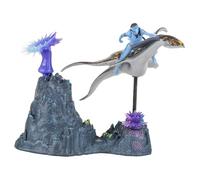 Bandai - Disney Avatar - World of Pandora - Coffret Medium Deluxe - Neteyam & Ilu - Figurine Officielle Issue du Film Avatar 2 réalisé par James Cameron - TM16382