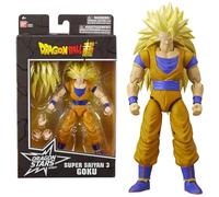 BANDAI - Dragon Ball Super - Figurine Dragon Stars 17 cm - Super Saiyan 3 Goku - Licence Officielle Dragon Ball - Figurine articulée Super Saiyan 3 Goku - Jouet Enfant 4 Ans et + - 36184