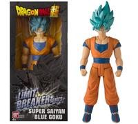 BANDAI - Dragon Ball Super - Figurine Géante Limit Breaker 30 cm - Super Saiyan Goku Blue - Licence Officielle Dragon Ball - Grande Figurine articulée - Jouet Enfant 4 Ans et + - 36731