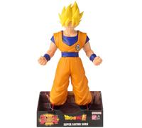 BANDAI - Dragon Ball Super - Figurine géante Super Saiyan Goku - Figurine Collection Jumbo - Licence Officielle Dragon Ball - Statuette Goku 40cm pour Jouer, Exposer - Jouet Enfant 4 Ans et + - 38771