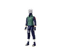 Bandai - Anime Heroes - Naruto Shippuden - Figurine Anime Heroes Kakashi Hatake Mega 30 cm - Grande Figurine articulée Kakashi - Figurine Manga - Licence Officielle - Jouet Enfant 4 Ans et + - 38153