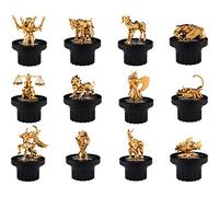 Bandai - Figurines Saint Seiya - Saint Seiya Appendix Gold Cloth 10th Exclu 10cm Lot DE 12 - 4549660165668