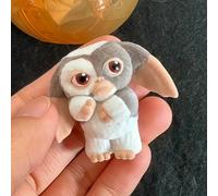 Bandai Genuine Gremlins Gizmo Flocked Mini Figure Capsule Gashapon Personnage de film d'horreur Ornement de bureau Collection Jouets Cadeaux Style D