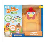 BANDAI GM85006 Tablette éducative d'apprentissage avec Bartolito La Ferme de Zenón Jouet interactif pour Enfants avec Cartes éducatives (français Non Garanti)