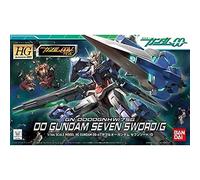 Bandai Gundam - HG 1/44 OO Gundam Seven Sword/G - Model Kit - 13cm