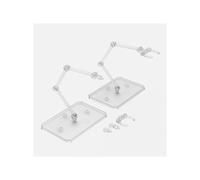 Maquette Gundam - BANDAI SPIRITS - Action Base 6 - Transparent - PVC - 14 ans
