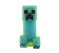 BANDAI Heroes de Goo JIT Zu Figurine d'action - Univers Minecraft - Creeper Bleu, essorage et écraser ! Multicolore CO43116