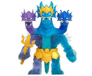 BANDAI Heroes of Goo JIT Zu Figurine King Hydra à 3 têtes - Jouet Extensible et aplatible, Super élastique et résistant - Poupée à Collectionner Dragon Multicolore - Cadeau pour Les Enfants à partir