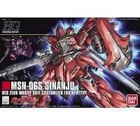 BANDAI HGUC 1/144 MSN-06S Sinanju (Mobile Suit Gundam UC), Sans Couleur