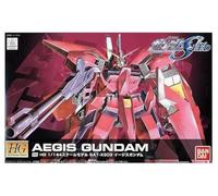 Bandai High Grade HG 1/44 Mobile Suit Gundam Seed GAT-X303 Aegis Gundam R05, Noir