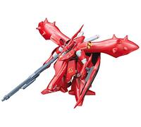 BANDAI-# 01 MSN-04II Nightingale Char's Counterattack, Re-100 Tomahawk Kit de Construction de modélisme, BAN192082, Noir, Petit
