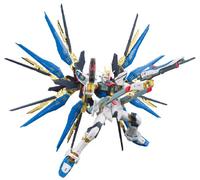 BANDAI-Zgmf-X20A Strike Freedom Gundam 1/144 RG Model Kit Américain Maquette en Plastique, BAN185139, Multicolore, Small