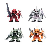 BANDAI Hobby KIT BB Senshi Gundam ZGMF ZAKU Series Set