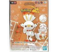 Bandai Hobby - Pokemon - Figurine articulée 11cm - Flambino / Scorbunny - Model Kit G