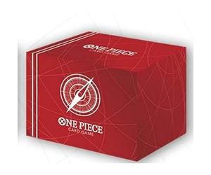 BANDAI Jeu de Cartes en Une pièce : étui de Cartes Transparent - Rouge Standard | Accessoire | À partir de 6 Ans | 2 Joueurs | Temps de Jeu de 20 à 30 Minutes