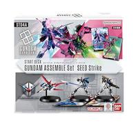 Bandai Jeu de Cartes Gundam, Deck de démarrage, série Gundam Assemble Set Seed Strike (ST04A)