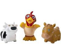 BANDAI La Ferme de Zenón TO84100 Figurines de Bain Multicolores Amusantes avec Figurines, Aventures Aquatiques.