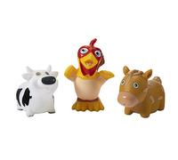 BANDAI La Granja De Zenón TO84100 Figurines de Bain Multicolores Amusantes avec Figurines, Aventures Aquatiques.