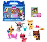 BANDAI - Littlest Pet Shop - Collector Set Theme de la ferme - 5 animaux et accessoires - BF00510