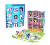Bandai Coffret de jeu Littlest Pet Shop — L'Hôtel des Pet Shop, 6 PetShop (2 exclusifs) BF00595