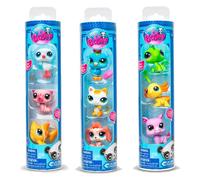 Pack 3 Figurines Littlest PetShop Tube de 3 Pets Modèle aléatoire