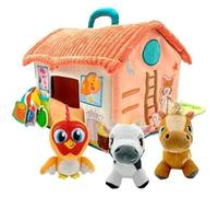 BANDAI Ma première Ferme de Zenon Musical, Drôle et éducatif Ferme Interactive Multicolore AR85000
