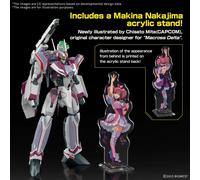 BANDAI Spirits HG Macross VF-31C Siegfried (Mirage Farina Genus Machine) Deluxe Set échelle 1/100, modèle en Plastique à Code Couleur
