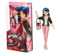 Bandai Marinette 26 cm Poupée mannequin avec Kwami | Figurine de super-héros coccinelle