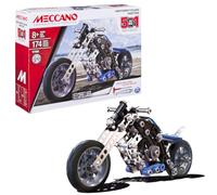 Bandai - Meccano Moto 5 en 1 - Coffret de Construction 5 Modèles - 174 pièces, 2 outils, notice - Kit Activité assemblage moto - Jouet Enfant 8 ans et + - Idée Cadeau ado et collectionneurs - APM20103
