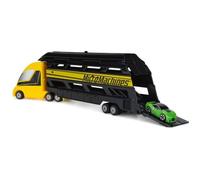 Bandai – Micro Machines Camion transporteur – Jaune G