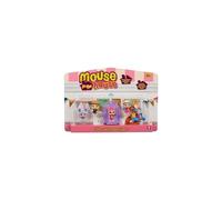 BANDAI Millie and Friends Mouse in The House CO07707 Lot de 5 Figurines Jouets à Collectionner pour Enfants de 3 à 7 Ans