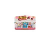 BANDAI Millie and Friends Mouse in The House CO07708 Lot de 5 Figurines Jouets à Collectionner pour Enfants de 3 à 7 Ans
