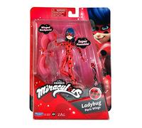 BANDAI - Miraculous Ladybug - Mini-poupée - Ladybug - Poupée Articulée 12 Et Ses Accessoires - P50401