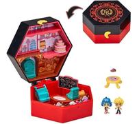 BANDAI - Miraculous Ladybug - Mini univers Chibi Boulangerie - Mini figurines Marinette et Adrien incluses - P50551