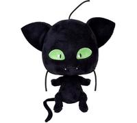 BANDAI Miraculous Ladybug - Peluche 15 cm : Plagg