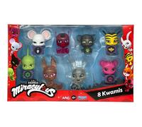 Bandai - Miraculous - Pack de 8 kwamis - Collection de Mini-figurines - P50532