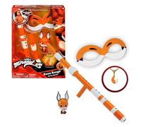 Bandai - Miraculous - Set de Transformation - Rena Rouge - Déguisement et Accessoires de Super-héros - Licence Officielle - Accessoires Renard Rena Rouge - P50602