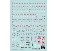 Bandai – Pack décalcomanies Gundam Gunpla – Nu Gundam RG 1/144 – Char's Counterattack