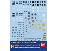Bandai Model Kit-51598 51598 Gundam Decal 24-MG Multi 0083, 34151