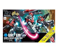 Hgbf Gundam Build Fighters Gm Strike Back Gm/Gm 1/144 Scale Color-Coded Plastic Model [Import Japonais]