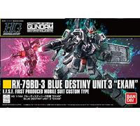 Bandai Model Kit Gundam - HG RX-79BD-3 Blue Destiny Unit 3 'Exam' 1/144 - Maquette