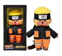 Bandai Peluche Monchhichi Naruto Shippuden - toute douce 20 cm pour enfants et adultes - SE241088
